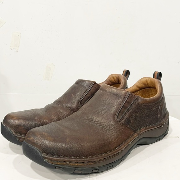 Red Wing Shoes 8702 Men Sz 8D Slip On Genuine Leather‎ Loafers Workwear Brown - Picture 1 of 12